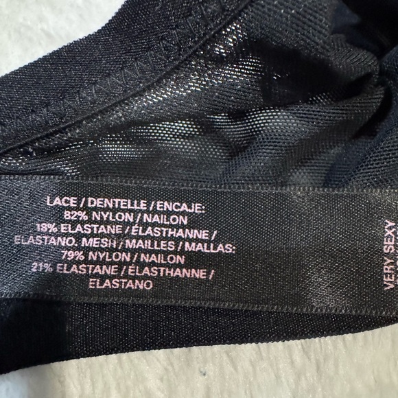 Victoria Secret Very Sexy Lace Corset‎ Push Up Bra Size 34DD - Picture 8 of 10